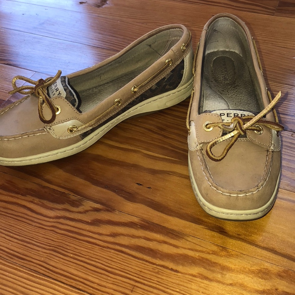 Leopard Sperry Top- Sider